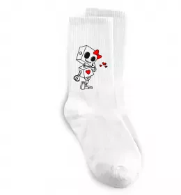 Носки Том kiss me Белый фото