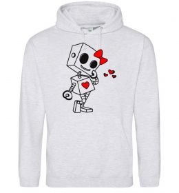 Женская толстовка (худи) Robot girl
