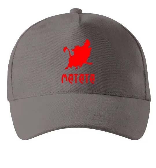 Кепка Matata Серый фото