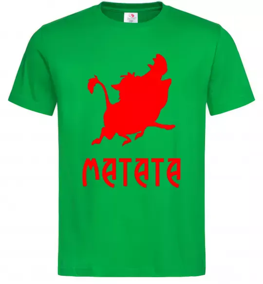 Чоловіча футболка Matata Зелений фото
