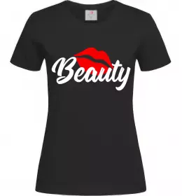 Женская футболка Beauty Черный фото