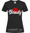 Жіноча футболка Beauty Чорний фото