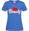Женская футболка Beauty Ярко-синий Женская футболка Beauty Ярко-синий фото