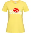 Женская футболка Beauty Лимонный Женская футболка Beauty Лимонный фото