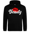 Жіноча толстовка (худі) Beauty Чорний Жіноча толстовка (худі) Beauty Чорний фото
