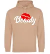 Жіноча толстовка (худі) Beauty Пісочний Жіноча толстовка (худі) Beauty Пісочний фото