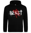 Мужская толстовка (худи) Beast Черный фото