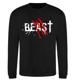Свитшот Beast Черный фото