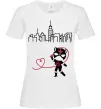 Женская футболка Cat girl Белый фото