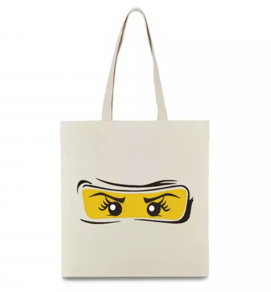 Эко-сумка Ninjago girl Бежевый фото