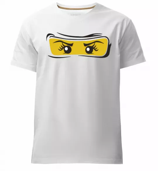 Мужская премиум футболка Ninjago girl Белый фото