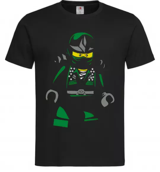 Чоловіча футболка Lego Ninja Чорний фото