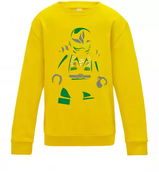 Детский Свитшот Lego Ninja Солнечно желтый фото