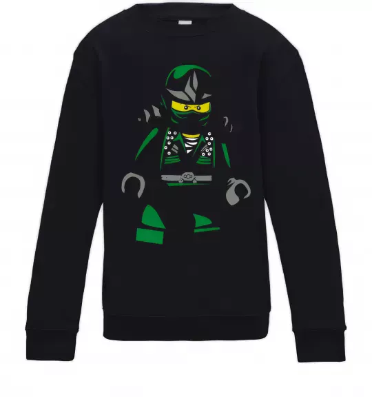 Детский Свитшот Lego Ninja Черный фото