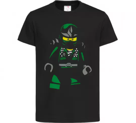 Детская футболка Lego Ninja Черный фото