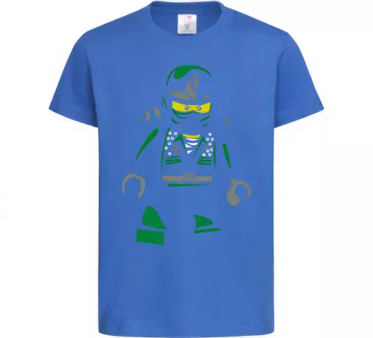Детская футболка Lego Ninja Ярко-синий фото