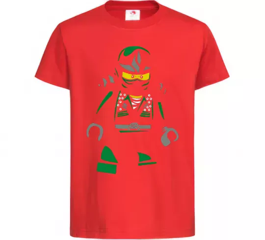 Детская футболка Lego Ninja Красный фото