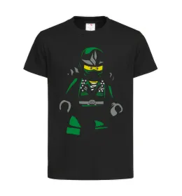 Дитяча футболка Lego Ninja Чорний фото