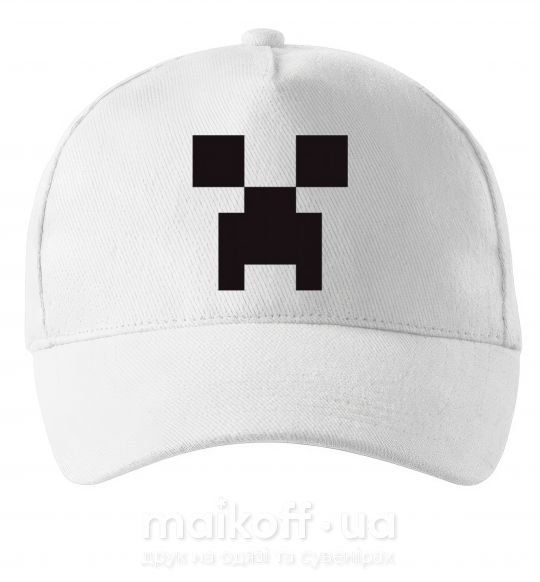 Кепка Minecraft logo Белый фото