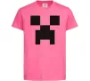 Дитяча футболка Minecraft logo Яскраво-рожевий фото