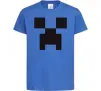 Дитяча футболка Minecraft logo Яскраво-синій фото
