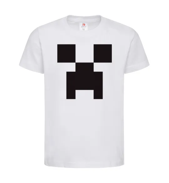 Детская футболка Minecraft logo Белый фото