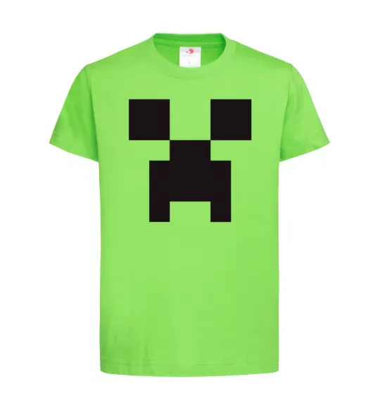 Детская футболка Minecraft logo Лаймовый фото