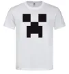Мужская футболка Minecraft logo Белый фото