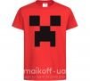 Дитяча футболка Minecraft logo Червоний фото