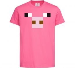 Дитяча футболка Minecraft pig