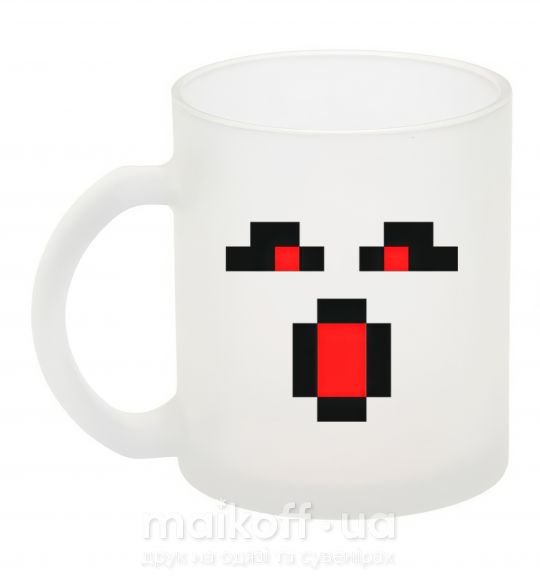 Чашка стеклянная Minecraft evil Фроузен фото