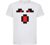 Детская футболка Minecraft evil Белый Детская футболка Minecraft evil Белый фото