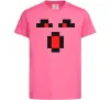 Детская футболка Minecraft evil Ярко-розовый Детская футболка Minecraft evil Ярко-розовый фото