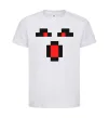 Детская футболка Minecraft evil Белый фото