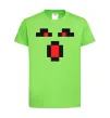 Детская футболка Minecraft evil Лаймовый фото