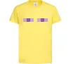 Дитяча футболка Minecraft eyes Лимонний фото