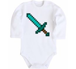 Дитячий бодік Minecraft sword