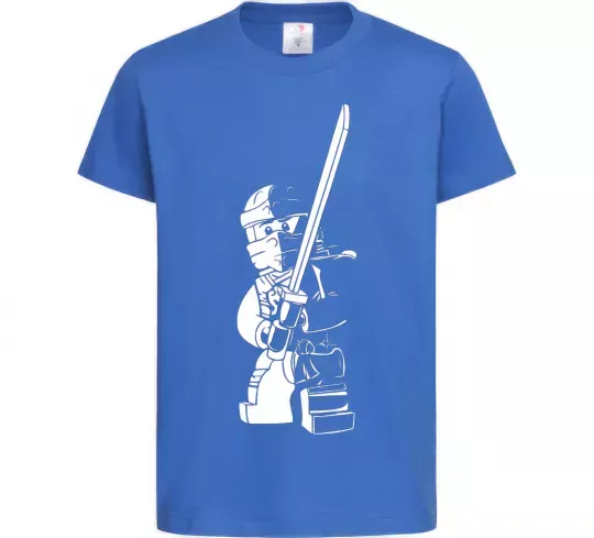 Дитяча футболка Jay Яскраво-синій фото