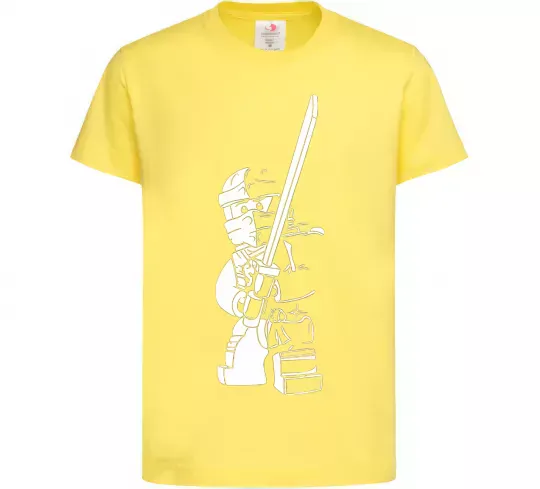 Дитяча футболка Jay Лимонний фото