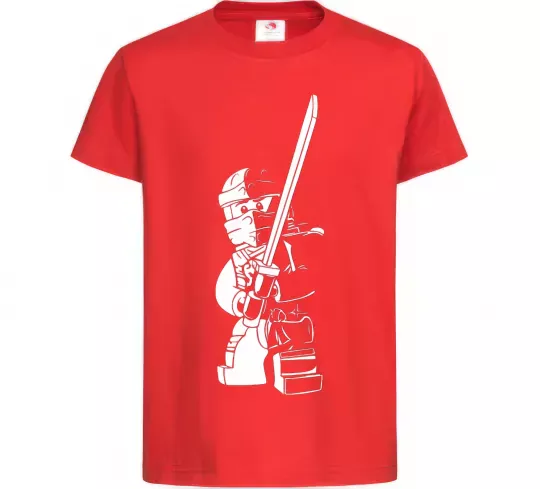 Дитяча футболка Jay Червоний фото