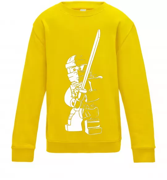 Детский Свитшот Jay Солнечно желтый фото