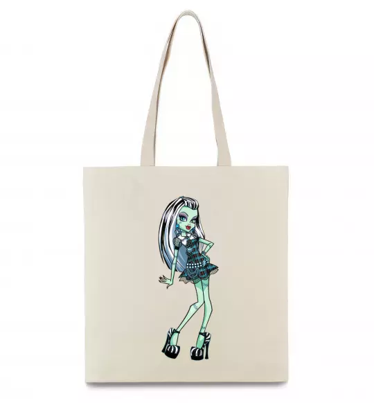 Эко-сумка Draculaura Бежевый фото