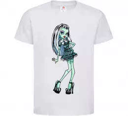 Детская футболка Draculaura Белый фото