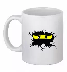 Чашка керамическая Lego friends Белый фото