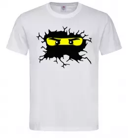 Мужская футболка Lego face Белый фото