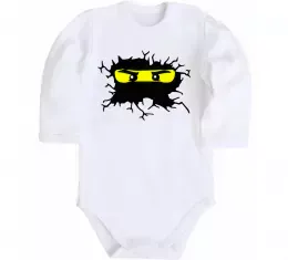 Детский боди Master builder lego Белый фото