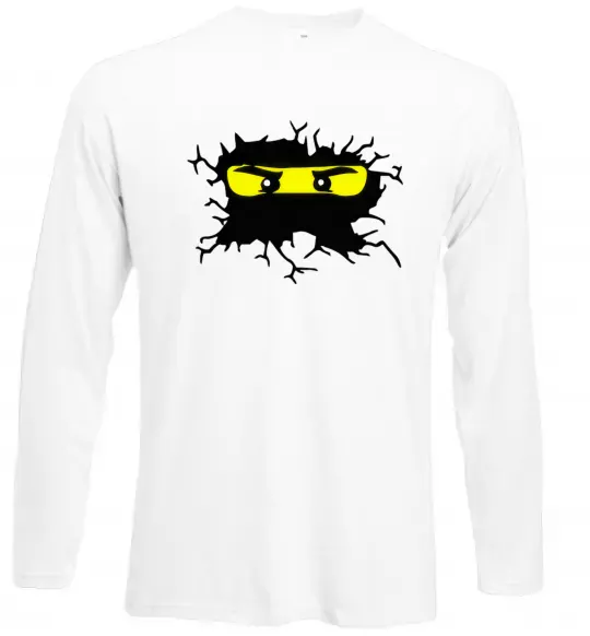 Лонгслив Lego face Белый фото