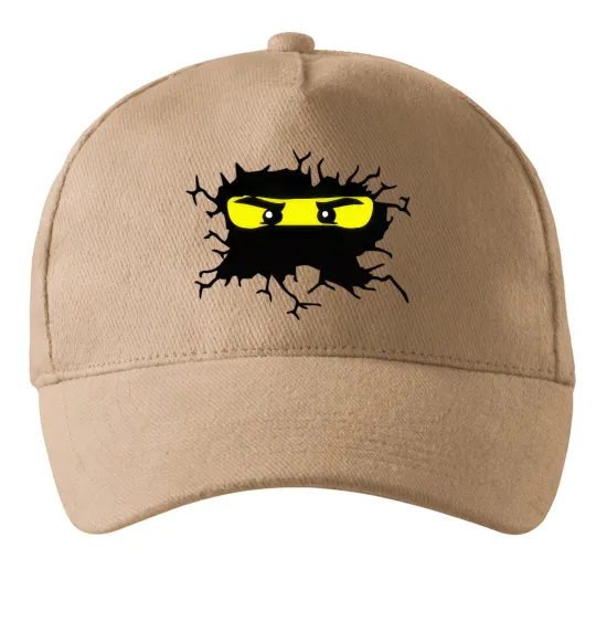 Кепка Lego face Песочный фото