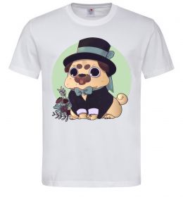 Чоловіча футболка Pug jentelman