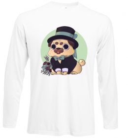 Лонгслив Pug jentelman Лонгслив Pug jentelman